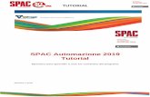 SPAC Automazione 2019 Tutorial - SDProget · Los comandos AutoCAD están disponible en los primeros cinco Menús (izquierda)Los comandos SPAC están disponibles a partir del sexto