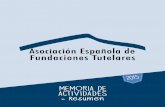 Presentación de PowerPoint - Asociación Española de ...fundacionestutelares.org/.../06/Memoria-2015...VF.pdf · · Publicando un documento de reflexión sobre la Convención. ·