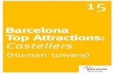 Castellers · 2015-04-22 · Human towers En les festes populars i en un dia principal de la festa major, la plaça de la vila de qualsevol poble o barri de Catalunya bull i s’omple