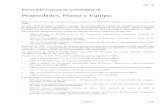 Propiedades, Planta y Equiponicniif.org/files/u1/NIC_16_0.pdf · • NIIF 3 Combinaciones de Negocios (revisada en enero de 2008) Las siguientes Interpretaciones se refieren a la