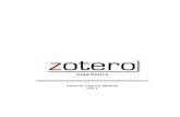 Guía básica - Webnode · 5. El gestor de referencias bibliográficas “Zotero”. El programa Zotero, -desarrollado en el Centro de Historia y Nuevos Medios (Center for History
