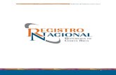 Informe de Labores 2010-2011...2 H 360 Costa Rica. Ministerio de Justicia y Gracia. Registro Nacional M664i Informe de labores 2010 / compilado por: Departamento de Proyección Institucional