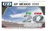 Domingo 27 de octubre de 2019 EL UNIVERSAL GP M¨XICO2 0 19 · Gran Premio de MÈxico. El piloto de Red Bull fue el mÀs veloz durante la clasificaciÒn; sin embargo, la FÒrmula