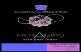 MUSEO UNIVERSITARIO “LEOPOLDO FLORES”arteabierto.uaemex.mx/docs/Convocatoria_Arte_Abierto_2017_Esp.pdf · evaluación de los proyectos: 1. Conceptualización del proyecto general
