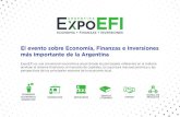 El evento sobre Econom a, Finanzas e Inversiones m s importante de la Argentina - Expo … · 2017-01-13 · Impuestos y contabilidad 5,06% Otros 4,56% Marketing 1,42% Recursos humanos