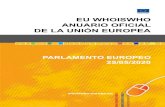 UNIÓN EUROPEA EU WHOISWHO ANUARIO OFICIAL DE LA UNIÓN … · 2020-06-09 · incluidas la Comisión Parlamentaria Mixta UE-Marruecos, la Comisión Parlamentaria Mixta UE-Túnez y