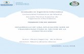 DESARROLLO DE UNA APLICACIÓN WEB DE TRAZABILIDAD …oa.upm.es/51611/1/TFG_ALVARO_SAGARRUY_DE_LA_ROSA.pdf · Desarrollo de una aplicación web de trazabilidad para el sector de la