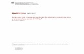 Manual de maquetació de butlletins electrònics corporatius amb … · 2011-11-21 · Via Laietana, 14 08003 Barcelona Tel. 93 567 63 30 Fax 93 567 63 31 Manual de maquetació de