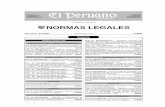 Cuadernillo de Normas Legales - Gaceta Jurídica€¦ · Portuaria Nacional sobre el servicio de la deuda derivada de la operación de endeudamiento interno aprobada por D.S. N°