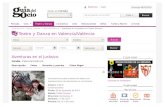Teatro y Danza en Valencia/València del Ocio.pdf · Horarios: 17.30 y 20 h Precios: De 15 a 18 euros Aventuras en el Jurásico Gandia, Valencia/València Comida a domicilio Venta
