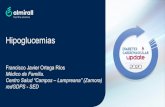 Hipoglucemias - almirallmed.es€¦ · La tasa de hipoglucemias graves oscila de 0,7 - 12 por 100 pacientes año Diabetes & Cardiovascular Update | 2020 Incidencia de hipoglucemias