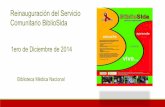 Reinauguración del Servicio Comunitario BiblioSidafiles.sld.cu/bmn/files/2015/11/act-de-reinauguracion-diciembre.pdf · Este servicio comunitario de prevención, se desarrolla a