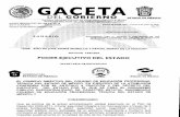 GACETA - Conalep Estado de México · Centros de Asistencia y Servicios Tecnológicos y el Colegio Nacional de Educación Profesional Técnica. Ley, a la Ley Federal del Trabajo.