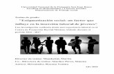 Estigmatización social: un factor que influye en la ... · Universidad Nacional de la Patagonia San Juan Bosco Facultad de Humanidades y Ciencias Sociales Departamento de Trabajo