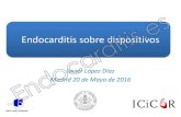 Javier López Díaz Madrid 20 de Mayo de 2016 - Endocarditisendocarditis.es/descargas/curso2016/11-JavierLopez.pdf · 2017-08-14 · Izquierdas 1136 (82%) Derechas ... Complicaciones
