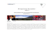 Programa Ecuador 2017 - Asociación Panamericana de ...apfpasa.ch/eventos/2017-Asamblea-Quito/pdf/tours/Tours-Quito-SP.pdffamosa de Sudamérica, por la Carretera Panamericana, atravesando