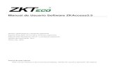 Manual de Usuario Software ZKAccess3Manual de Usuario ZKAccess3.5 V2.0 2 Sistema de Video (Para versión profesional): El sistema permite una vinculación de video para administrar