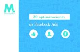 de Facebook Ads - Mitocondria · acuden a anuncios pagados, principalmente al Google AdWords y al Facebook Ads. La agilidad y ... anunciando ofertas para las personas que aún no