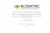 DEPARTAMENTO DE SEGURIDAD Y DEFENSArepositorio.espe.edu.ec/bitstream/21000/10415/1/T-ESPE-048779.pdf · VERDUGA RIOS, egresada de la Carrera de Ingeniería en Seguridad, mención