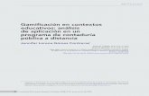 Gamificación en contextos educativos: análisis de ... · planta tiempo completo, Programa de Contaduría Pública a Distancia, Universidad Militar Nueva Granada, sede Cajicá. ...