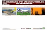 Indice - Cercas Profesionales Guadalajara de Produc… · -Fabricación de marcos para puertas y ventanas.-Fabricación de filtros y coladeras.-Cribar materiales para la construcción.