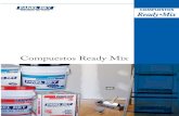 Compuestos Ready MixUSA: 1 800 860 9022 MEX: 01 800 PANEL REYPanel Rey® ofrece una familia de compuestos en pasta (Ready Mix) multiusos diseñados especialmente para la aplicación