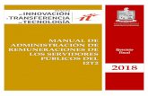 LOS SERVIDORES Fiscal PÚBLICOS DEL I2T2 2018 2016i2t2.org.mx › pdf › marsp2018.pdf · manual de administraciÓn de remuneraciones de los servidores publicos del i2t2 (m.a.r.s.p.)