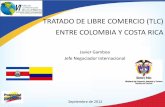 TRATADO DE LIBRE COMERCIO (TLC) ENTRE COLOMBIA Y …aecol.cr/files/Event/files/17_tlccolcr.pdf · 2013-09-12 · Antecedentes •Acuerdo de Alcance Parcial No. 7 ALADI (1984). •En