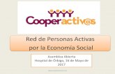 Red de Personas Activas por la Economía Social · Personas Activas por la Economía Social. Formada por Personas Emprendedoras, Empresas, Profesionales, Asociaciones y Organismos