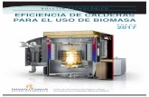 eficiencia de calderas para el uso de biomasa1).pdf · 2017-01-30 · 8 PRESENTACIN Por su estabilidad física y su facilidad logística de consecución y almacenamiento, en la mayoría