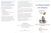 La Enfermedad de Chagas - thehtd.org › Documents › 1 Chagas leaflet, general... · ¿ Que es la enfermedad de Chagas? La enfermedad de Chagas es causada por el parásito Trypanosoma