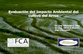 Evaluación del Impacto Ambiental del cultivo del Arrozproarroz.com.ar/static/presentaciones/presentacion-eia-2014-oscar... · Evaluación del Impacto Ambiental del cultivo del Arroz
