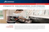 PAQUETE SOLIDWORKS ELECTRICAL€¦ · de SOLIDWORKS Electrical 3D en un único y potente paquete fácil de utilizar. SOLIDWORKS Electrical Professional es perfecto ... La plataforma
