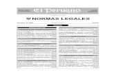 Cuadernillo de Normas Legales - gacetajuridica.com.pe€¦ · a Brasil para participar en el “Curso de Especialización en Medicina Aeroespacial” 397085 R.S. N° 195-2009-DE/FAP.-