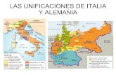 LAS UNIFICACIONES DE ITALIA Y ALEMANIA · 1866 Prusia creó la Confederación de la Alemania del Norte. Enfrentamiento contra Francia • Prusia luchó contra Francia para lograr