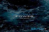 VISIONARY POWER - Global Hydro Energy · la energía hidroeléctrica ha sido la fuerza impulsora con la que GLOBAL Hydro se estableció como un proveedor globalmente reconocido de