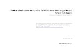 Guía del usuario de VMware Integrated OpenStack · 2017-05-26 · Importar imágenes mediante el panel Horizon 11 ... Un usuario final de nube de VMware Integrated OpenStack puede