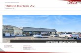 19600 Harlem Av. - CoStar AH · 2018-12-10 · Office space, Showroom. Restrooms, Warehouse with overhead doors, 7.99 acres PROPERTY HIGHLIGHTS • Prime Investment Opportunity; •