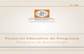 Proyecto Educativo de Programa Programa de …usbcartagena.edu.co/.../PROYECTO-EDUCATIVO-BACTERIOLOGIA.pdfProyecto Educativo de Programa Programa de Bacteriología 7 D O C E N C I
