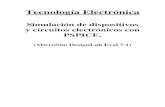 Dispositivos Electrónicos (1998)catedra.ing.unlp.edu.ar/electrotecnia/electronicos2... · Breve historia del SPICE ... de enseñanza de dispositivos y circuitos electrónicos. ...
