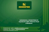 Ganancias y BP 2015capacitacionvirtual.errepar.com/wp-content/uploads/2017/...GANANCIAS y MONOTRIBUTO – Liquidación 2016, Reforma Fiscal y Blanqueo i) El cuarenta por ciento (40%)