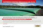ALMACENAMIENTO FLEXIBLE CISTERNA CONTRA INCENDIOS …labaronne-nutriset.com/.../Folleto-Incendios-2018.pdf · CISTERNA CONTRA INCENDIOS QB-Cstb 1875,6(7 6 / ¡Necesita la cisterna