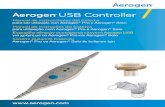 Manual de instrucciones del sistema Manual de Instruções ...€¦ · Controller 30 Min. 6 Hr. USB Controller 1s ... • Antes del uso, esterilice en autoclave el Aerogen Pro y los