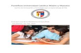 Pontificia Universidad Católica Madre y Maestra › GuiaPVAEstudiantes.pdfaplicación Moodle Mobile. Guía para Uso de la Plataforma Virtual de Aprendizaje (PVA) – Estudiantes Centro