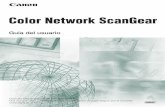 Color Network ScanGear - Canon Europe · 2-2 Instalación del software Pa ra empezar 2 Instalación del software En esta sección se facilitan instrucciones para instalar ScanGear