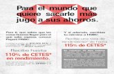 Folleto Digital Pagaré - HSBC México¡Contratarlo es muy fácil! Ingresa a Banca por Internet: 1. En la pestaña de “Inversiones” selecciona “Contratar Inversiones a Plazo”.