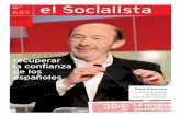 el Socialista - Pablo Iglesias Possearchivo.fpabloiglesias.es/files/Hemeroteca/ElSocialista/689.pdf · ha anunciado Alfredo Pérez Rubalcaba. El presidente del Gobierno y el secretario