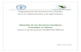 Informe Recursos Genéticos Forestales de Mexico FAOOrganización de las Naciones Unidas para la Alimentación y la Agricultura Situación de los Recursos Genéticos Forestales en