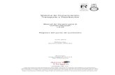 Sistema de Comunicación, Transporte y Distribución€¦ · Transporte y Distribución Manual de Usuario para el Comercializador v.8.02 Registro del punto de suministro Junio 2010