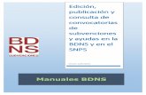 Edición, publicación y consulta de convocatorias de ...carm.es/chac/interleg/BDNS Manual para el Registro de...2016/01/12  · Si en cambio aparece un lápiz, permitirá editar,
